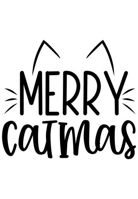 Free SVG dump | Facebook Merry Catmas, Cricut Images, Cat Svg, Christmas Svg, Free Svg, Cricut, Pet, Christmas