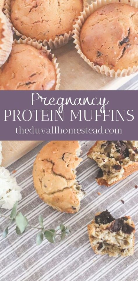 Pregnancy Breakfast, Fiber Muffin, Healthy Pregnancy Snacks, Unflavored Protein Powder, Pregnancy Snacks, Protein Bread, Protein Muffins, Healthy Sugar, Pregnancy Food