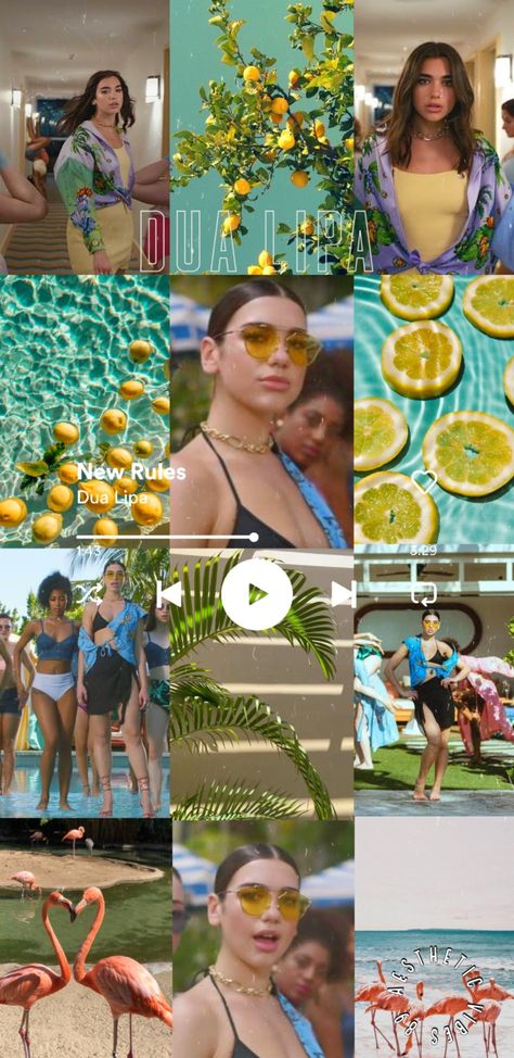 Dua Lipa - New Rules Dont Pick Up The Phone, Dua Lipa Father, Dua Lipa New Rules, Dua Lipa Aesthetic, New Rules Dua Lipa, Dua Lipa Wallpaper, Celebrity Collage, Pick Up The Phone, Mobile App Design Inspiration