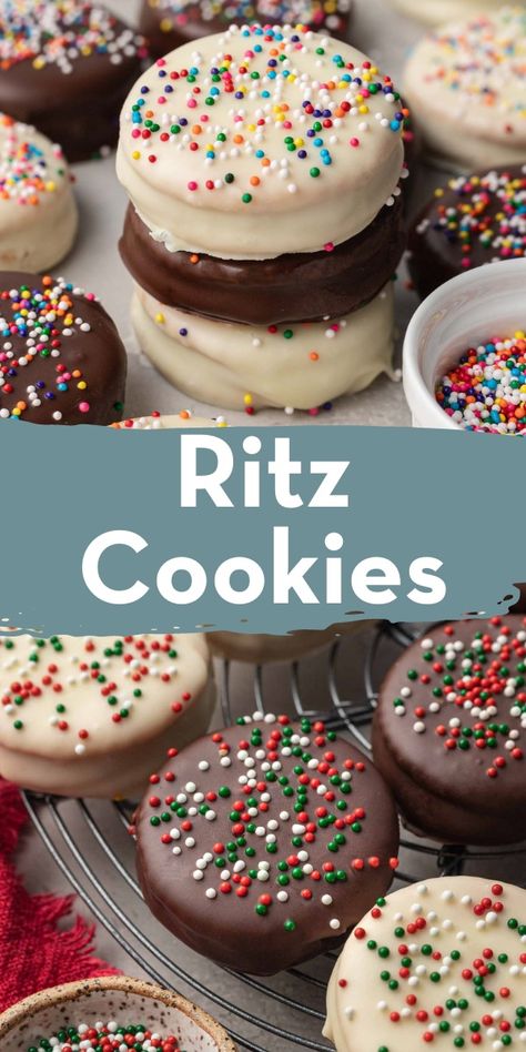 Finger Food Desserts For A Crowd, Christmas Finger Food Ideas For Parties, Ritz Cookies, Live Well Bake Often, Finger Desserts, 1 Cookies, Baking Hacks, 5 Ingredient Recipes, Best Baking Recipes