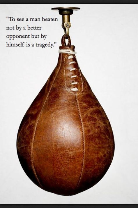 The Speed Ball has been a classic boxing endurance age for an estimate 100 years. It remains a must have piece for every boxing gym. Boxe Thai, Its A Mans World, Punching Bag, Man Up, Mans World, Home Gym, Boxing, Man Cave, Gentleman