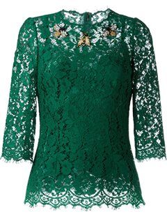 embellished lace blouse Blouse Brokat, Renda Kebaya, Green Lace Blouse, Green Lace Top, Lace Camisole Top, Feminine Blouses, Embellished Blouse, Batik Dress, Lace Camisole