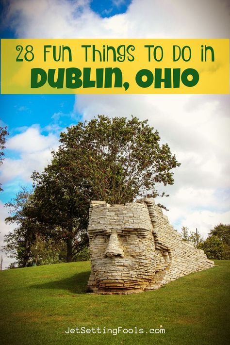 Dublin, Ohio is a great destination – and we can help you experience the best of the city with our list of the Top Things To Do in Dublin, Ohio. Boasting cool attractions, family-friendly adventures, unique shops and delectable eats, Dublin is a fabulous place to visit. Ohio Day Trips Places To Visit, Dublin Ohio Things To Do In, Ohio Adventures, Ohio Getaways, Unique Shops, Things To Do In Dublin, Dublin Ohio, Dublin Travel, Road Trip Places