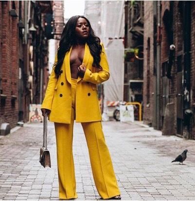 Gucci Bag Black, Chartreuse And Blue, Zara Haul, Yellow Suit, Black Bloggers, Best Things In Life, Progress Not Perfection, Power Suit, Teacher Outfits