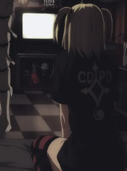 Deat Note, Misa Amane, Random Gif, Icon Gif, Swag Girl Style, Japon Illustration, Anime People, Cute Anime Profile Pictures, Aesthetic Gif