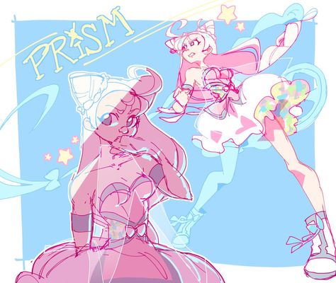 Magical Girl Aesthetic, Art Style Inspiration, Cute Art Styles, Good Enough, Art Studies, Art Inspiration Drawing, Funky Art, Art Reference Poses, Magical Girl