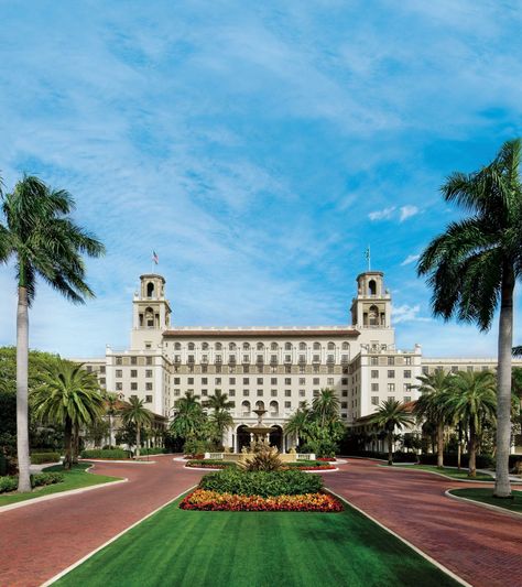 The Breakers, in Palm Beach, Is a Gilded Age Retreat | Sarasota Magazine Breakers Palm Beach, Palm Beach Resort, Usa Florida, Palm Beach Wedding, Florida Resorts, Usa Beaches, The Breakers, Old Florida, Palm Beach Fl