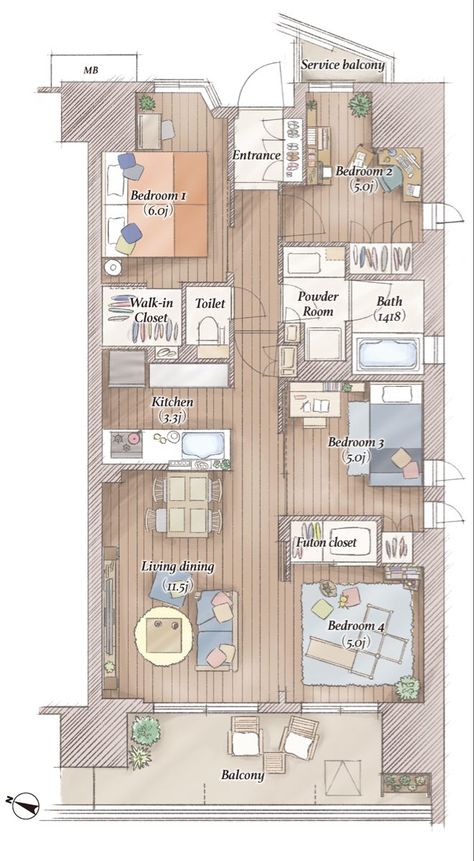 Japan House Layout, Japan Apartment Layout, Small Japanese House Plans, Japanese Mansion Floor Plan, Japanese Apartment Floor Plan, Japanese Floor Plan, Japanese Apartment Layout, Japanese Home Layout, Japanese House Layout