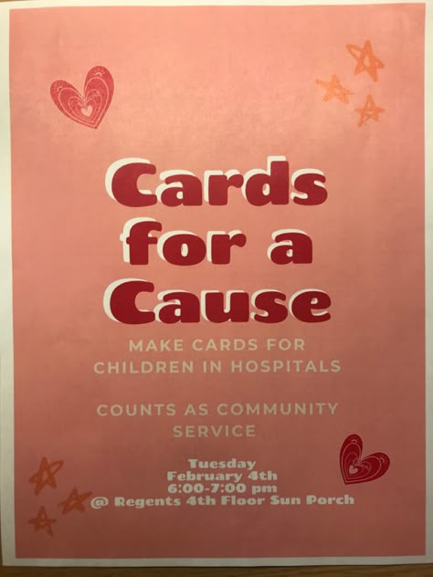 Ideas For Student Council Activities, Ra Social Programs, Ra Event Ideas, Ra Program Ideas, Cards For Hospitalized Kids, Res Life Programs, Student Council Activities, Fundraiser Ideas School, Resident Assistant Programs