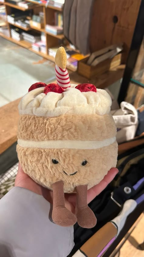 Cake Jellycat, 12 Birthday Cake, Cake Pillow, Smile Cake, Jellycat Amuseable, Food Plush, Food Plushies, 12th Birthday Cake, Jellycat Stuffed Animals