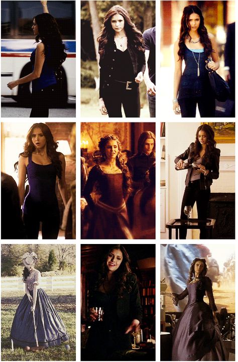 9 favourite outfits of Katherine Pierce. Katherine Perice Outfits, Katherine Pierce Style Outfits, Katherine Pierce Outfit Ideas, Catherine Pierce Outfits, Katherine Pierce Halloween Costume Ideas, Kathrine Perice Outfits, Katherine Pierce Outfits 1864, Katerina Petrova Outfits, Vampire Diaries Katherine Outfits