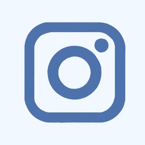 blue instagram app icon logo Blue Instagram Icon, Íntagram Icon, Blue Apps, Ipad Blue, Instagram App Icon, Blue Aesthetics, Blue Instagram, Logo Outline, Instagram App