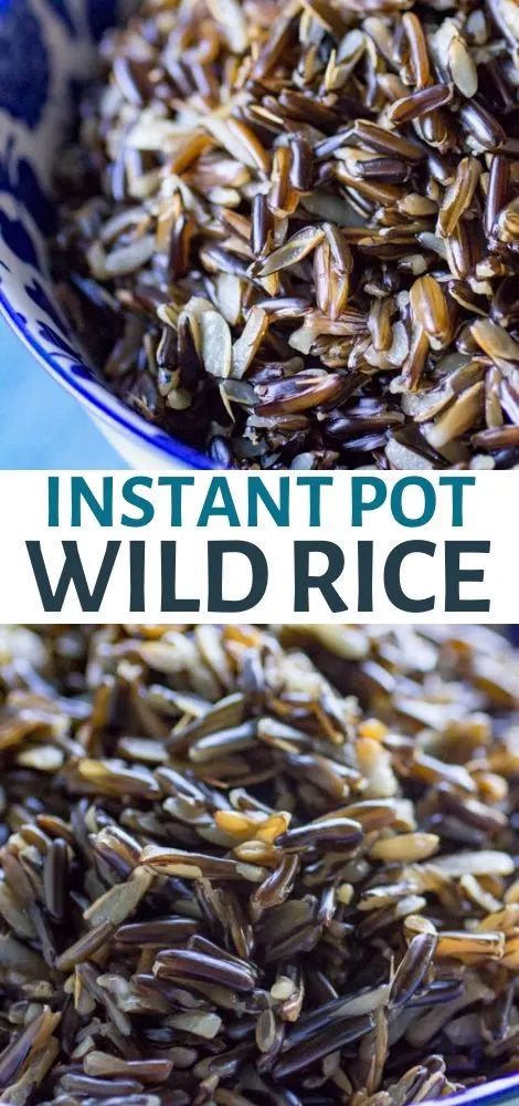 Wild Rice Pressure Cooker, Wild Rice Instant Pot, Instapot Veggies, Dog Food For Allergies, Food For Allergies, Instant Pot Wild Rice, Potato Chowder Recipes, Crockpot Express, Wild Rice Recipes