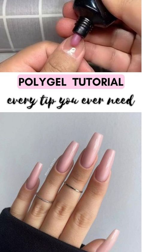 Learn to sculpt stunning poly gel nail enhancements at home. This tutorial provides key tips on supplies, nail prep, poly gel application, shaping, and finishing for beautiful, salon-worthy nails. #nails #polygelnails #polygel #polygelnailstutorial #acrylicnails Nail Sculpting Gel, Poly Gel Tutorial, Poly Gel Nails Design, Polygel Tutorial, Clear Polygel, Gel Nails Shape, Prep Nails, Poly Gel Nails, Gel Application