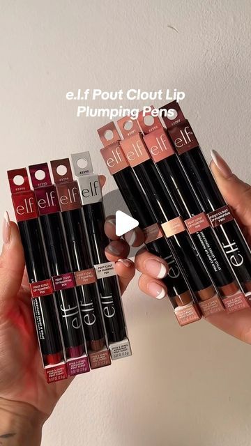 Elf Pout Clout Lip Plumping Pen, Elf Lip Liner, Red Receipt, Elf Lipstick, Cherry Lip Balm, Perfect Lip Color, Elf Me, Lip Liners, Lip Plumping