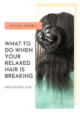 Natural Hair Breakage, Relaxed Hair Growth, How To Prevent Hair Breakage, Relaxed Hair Journey, Hair Breakage Remedies, Black Hair Tips, Breakage Hair, Long Hair Perm, Healthy Relaxed Hair