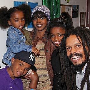 Rohan Marley and Lauryn Hill children together Rohan Marley, Lauren Hill, Marley Family, Nesta Marley, Hiphop Music, Lauryn Hill, Black Family, By Any Means Necessary, Nina Simone