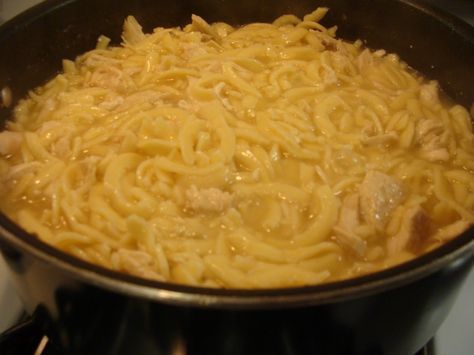 Chicken and Kluski Noodles!!! Need I say more! Kluski Noodles, Chocolate Eclair Cake, Chicken And Noodles, Eclair Cake, Chocolate Eclair, Recipe Roundup, Vanilla Pudding, Noodle Recipes, Cool Whip