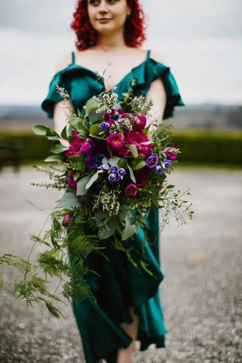 Emerald Green Wedding Dress, Green Wedding Dress, Emerald Green Wedding, Green Wedding Bouquet, Easter Wedding, Green Wedding Dresses, Belfast City, Emerald Green Weddings, Emerald Green Dresses