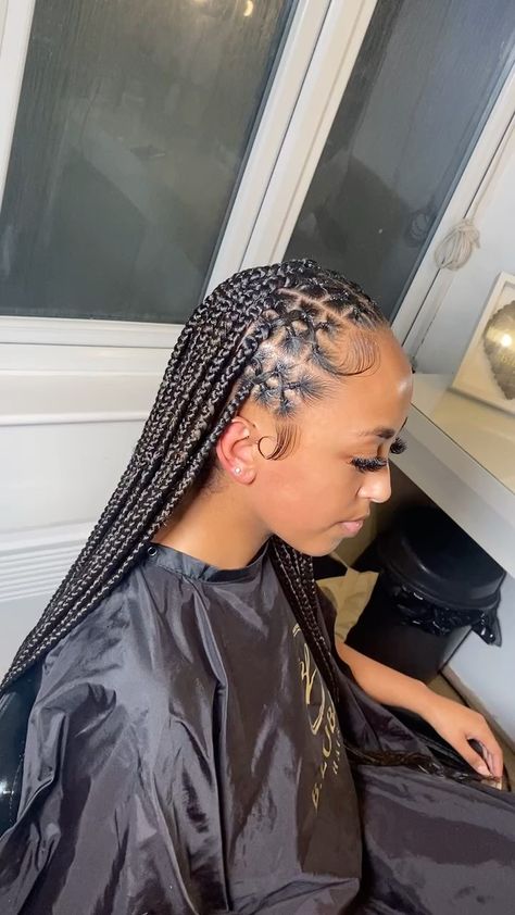 Cross Hairstyles, Cross Braids Hairstyles, Criss Cross Braids, Cross Braids, Curled Hair With Braid, Tan Skin Blonde Hair, Plaits Hairstyles, Braided Cornrow Hairstyles, Braided Ponytail Hairstyles