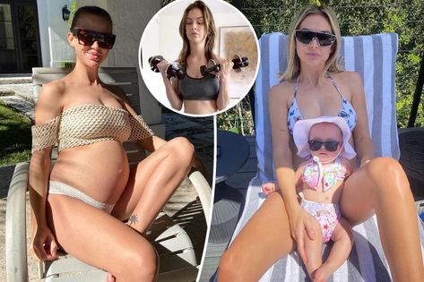 Pregnant Lala Kent reveals secret to her ‘bounce back body’ after giving birth to daughter Ocean Lala Kent, Vanderpump Rules, Getting Back In Shape, Second Pregnancy, After Giving Birth, Text Overlay, Bounce Back, Giving Birth, First Daughter