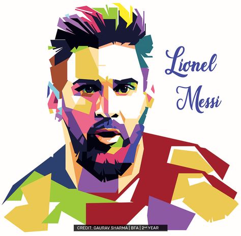 fdwds Lionel Messi Posters, Illustration Pop Art, Messi Poster, Wpap Art, Soccer Art, Lionel Andrés Messi, Kerala Mural Painting, Messi Argentina, Pop Art Portraits