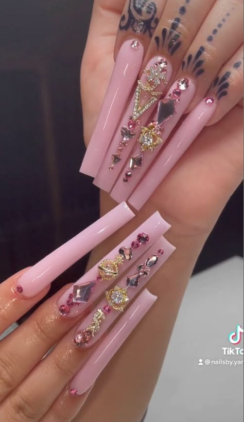 Luminous Nails, Long Square Nails, Gel Toe Nails, Acrylic Nail Shapes, Super Cute Nails, Drip Nails, Baddie Nails, Ombre Acrylic Nails, Glow Nails