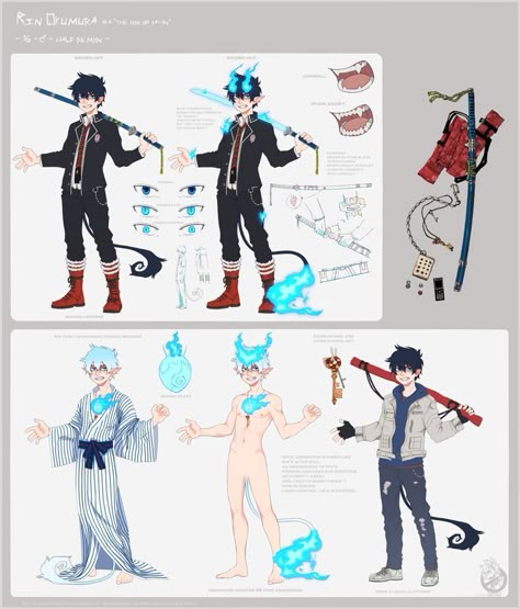 Blue Exorcist Characters, Calem Pokemon, Blue Exorcist Cosplay, Blue Ex, Middle Finger Funny, Blue Exorcist Rin, Blue Exorcist Anime, Exorcist Anime, Rin Okumura