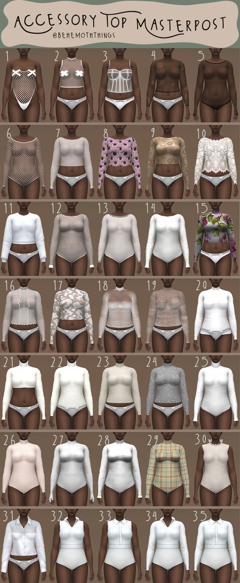 Sims 4 Lace Top Accessory, Sims 4 Long Sleeve Accessory, Accessory Top Sims 4, The Sims 4 Accessory Top, Ts4 Cc Accessory Top, Sims 4 Cc Sleeves Accessory, Sims 4 Cc Long Sleeve Shirt Accessory, Sims 4 Cc Accessory Shirt, Sims 4 Mesh Top Accessory