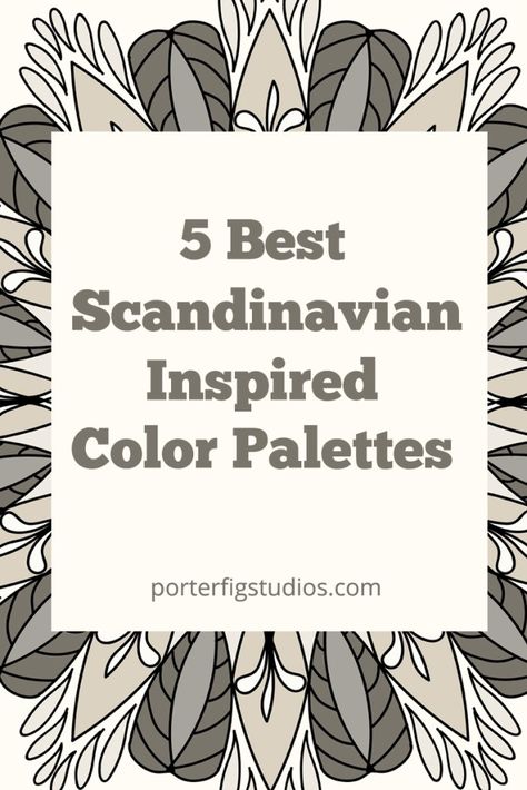 Hygge Colour Palette, Scandi Paint Colours, Hygge Paint Colors, Scandi Colour Palette, Colorful Scandinavian Interior, Scandinavian Colour Palette, Scandinavian Color Scheme, Norwegian Interior Design, Nordic Color Palette