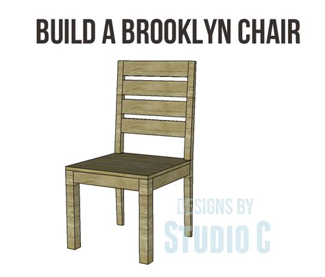 Free Plans to Build a Brooklyn Chair With warm weather in full swing, I’ve got a few more plans for outdoor furniture! I really like the design of this chair and especially the fact that it i… Diy Chairs Dining, Diy Kitchen Chairs, Dining Chair Plans, Diy Dining Chairs, Bedroom Remodeling, Guest Bedroom Remodel, Kids Bedroom Remodel, Chairs Diy, Rustic Dining Furniture