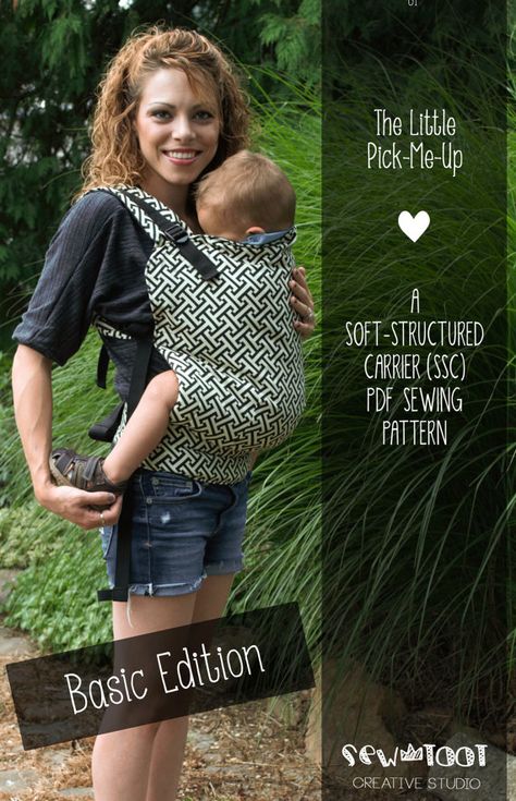 Baby Carrier Sewing Pattern, Diy Baby Wrap, Baby Carrier Pattern, Diy Baby Carrier, Carrier Pattern, Couture Bb, Hood Pattern, Picture Tutorial, Diy Tie