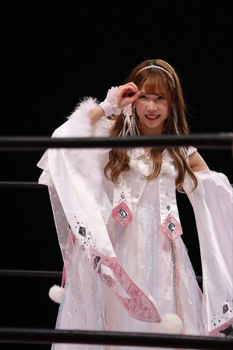 mizuki tjpw Mizuki Wrestling Pfp, Wrestler Mizuki, Mizuki Wrestling, Ring Mizuki, Pretty Pink Princess, Wrestling Divas, Pink Princess, Pro Wrestling, Pretty Pink