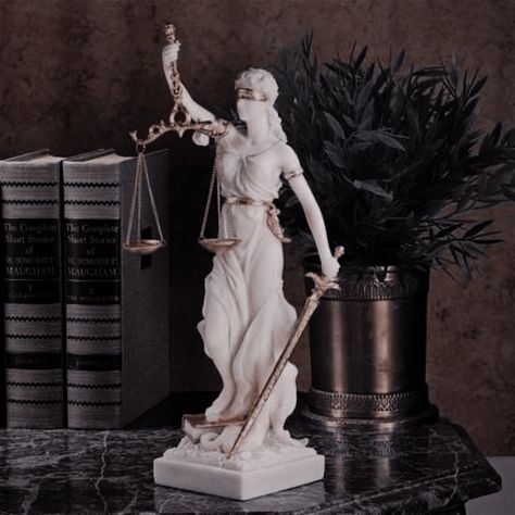 Aesthetic Greek, Justice Statue, Law School Life, Law School Inspiration, My Future Job, Aesthetic Gold, Lady Justice, Yennefer Of Vengerberg, Studying Law