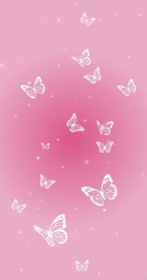 Cuteee Wallpaper Iphone, Iphone Wallpaper Butterflies, Butterfly Aura Wallpaper, Pink Core Wallpaper, Pink Ipad Background, Butterfly Wallpaper Pink, Pink Wallpaper Butterfly, Pink Butterfly Wallpaper, Wallpaper Rosa