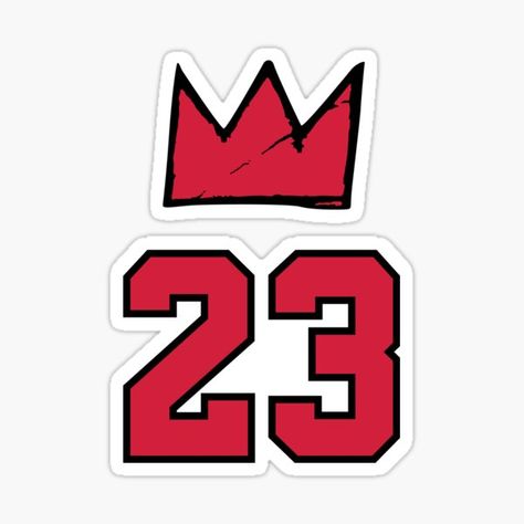 Michael Jordan Tattoo, Jordan Stickers, Jordan Tattoo, Cool Jordans, Joker Hat, 23 Jordan, Michael Jordan Art, Jordan Bulls, Number Drawing