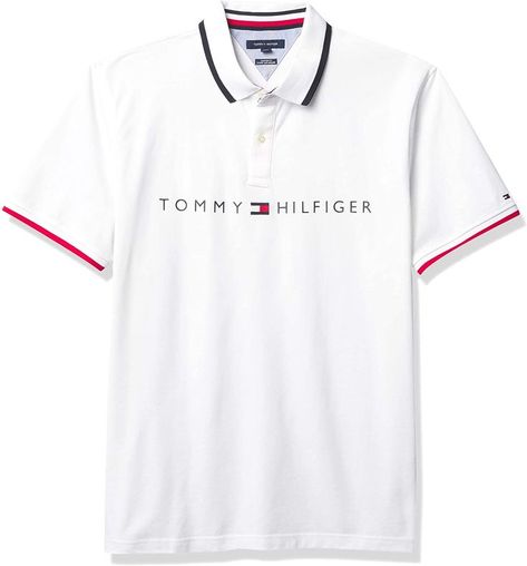 Tommy Hilfiger Store, Tommy Hilfiger Polo Shirt, Flag Pride, Tommy Hilfiger Polo, Collar Tshirt, Fit Men, Tommy Hilfiger Man, Men Clothing, Mens Polo Shirts