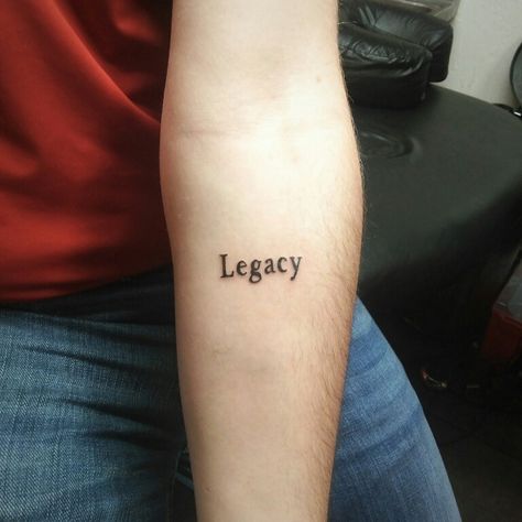 You are your legacy Legacy Tattoo, My Legacy, Tattoo Quotes, Tatting, Tattoos