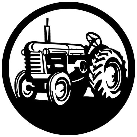 Tractor Silhouette, Record Crafts, Old Vinyl Records, Laser Art, Scroll Saw Patterns, Vinyl Cut, Silhouette Cameo Projects, Cameo Projects, Cricut Creations