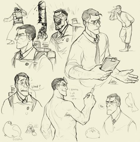 #TF2 Tf2 Sketches, Heavy And Medic, Heavy X Medic Tf2, Tf2 Ships, Heavy Tf2, Tf2 Medic, Team Fortress 2 Medic, Team Fortess 2, Fortress 2