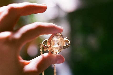 Hermione's Time-Turner necklace #steampunk #harrypotter Hermione Time Turner, Time Turner Necklace, Time Turner, Harry Potter Obsession, Fb Covers, Mischief Managed, Facebook Covers, Hermione Granger, Fantastic Beasts