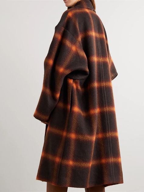 Plaid Winter Coat, Heated Jacket, Long Winter Coats, Long Coat Women, Jacket With Pockets, Wool Shirt, Plaid Coat, Woolen Coat, Casual Coat