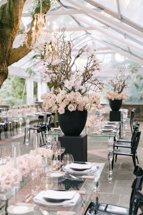 A Fashionably Chic Pink Bridal Shower ~ WedLuxe Media Luxury Event Decor, Bridal Shower Photography, Bridal Shower Inspo, Chic Bridal Showers, Bridal Shower Inspiration, Wedding Event Design, Wedding Reception Inspiration, Pink Bridal Shower, Event Planning Design