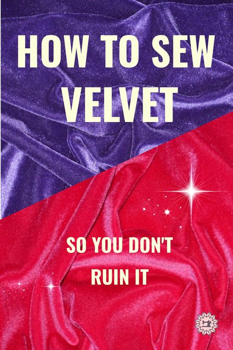 sewing tips on how to sew velvet fabric Velvet Skirt Sewing Pattern, Diy Velvet Dress, Diy Clothes Sewing Patterns, Velvet Dress Pattern, Sewing Velvet, Velvet Diy, Furniture Colors, Sewing Creations, Sewing Binding