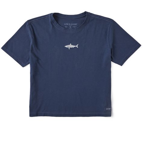 Women's Clean Shark Boxy Crusher Tee