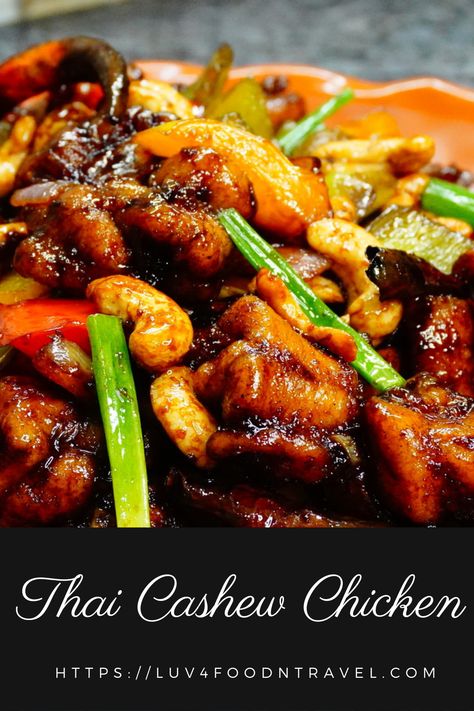 For a detailed recipe, do visit our blog site https://luv4foodntravel.com
Subscribe to my channel and press the bell button to get notifications every time I post a new recipe: https://bit.ly/3c5VPik Thai Cashew Chicken Recipe, Taiwanese Recipes, Thai Cashew Chicken, Chicken Cashew, Chinese Meals, Cashew Chicken Recipe, Sweet Chili Chicken, Chop Sticks, Chili Chicken