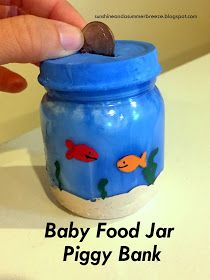 Baby Jar Crafts, Baby Food Jars Diy, Upcycle Baby, Baby Jars, Baby Food Jar Crafts, Diy Baby Food, Hot Dog Bar, Food Jars, Tiny Jars