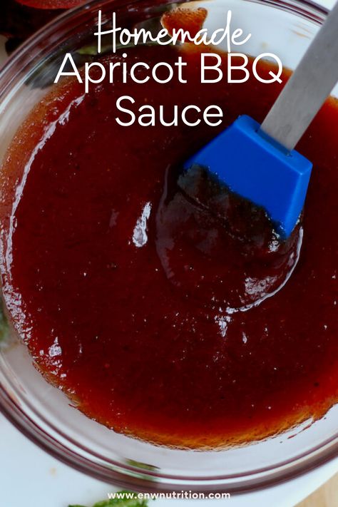 Persimmon Bbq Sauce, Fruit Bbq Sauce Recipe, Plum Bbq Sauce Recipe, Apricot Bbq Sauce Recipes, Brisket Bbq Sauce Recipe, Apricot Bbq Sauce, Apricot Sauce Recipe, Honey Bbq Sauce Recipe, Homemade Barbecue Sauce Recipe