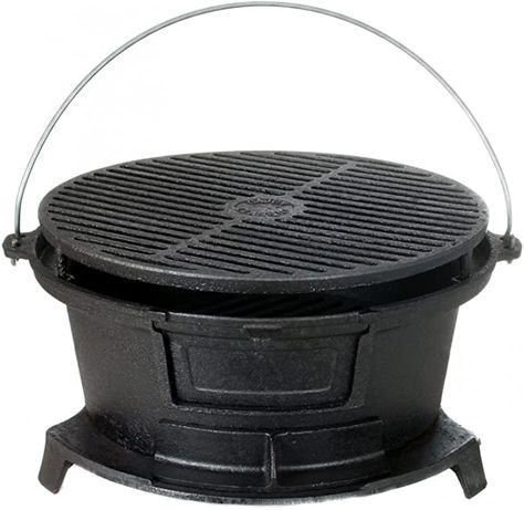 Bbq Guys, Iron Pergola, Hibachi Grill, Best Charcoal Grill, Seasoning Cast Iron, Cast Iron Grill, Iron Cookware, Campfire Cooking, Bbq Grills