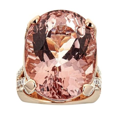 Morganite Diamond Ring, K Rose, Morganite Gemstone, Rose Gold Morganite, Morganite Diamond, Pink Morganite, Diamond Ring Settings, Morganite Ring, Diamond Anniversary